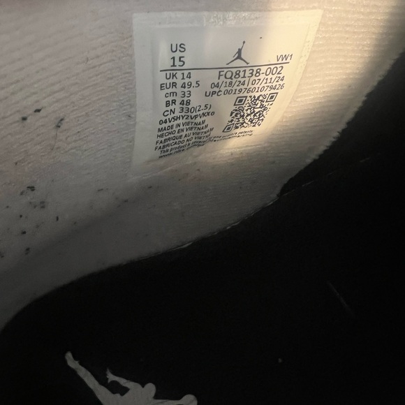 Air Jordan 4 Retro Nike Fear - Picture 8 of 8